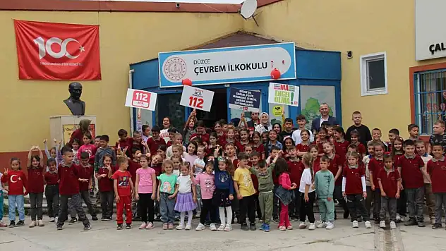 Miniklere 112 tanıtılıyor