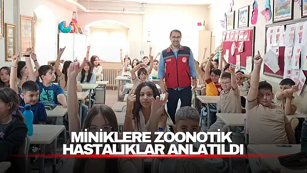 Miniklere Zoonotik Hastalıklar Anlatıldı