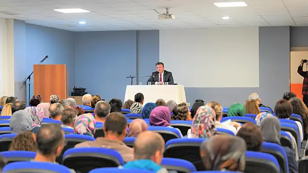 Müdür Aşcı öğrenci velileri ile bir araya geldi