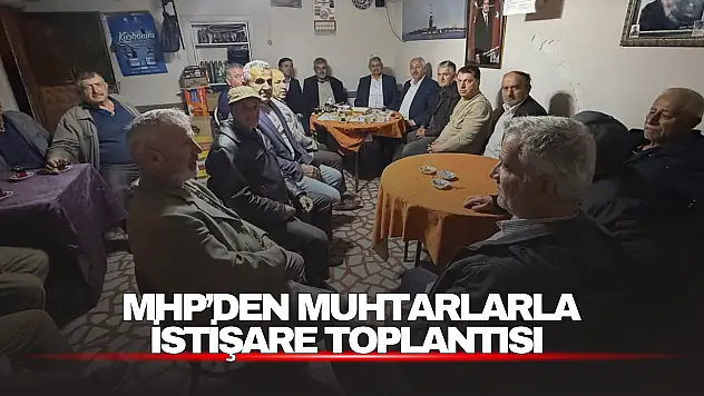 Muhtarlarla İstişare Toplantısı