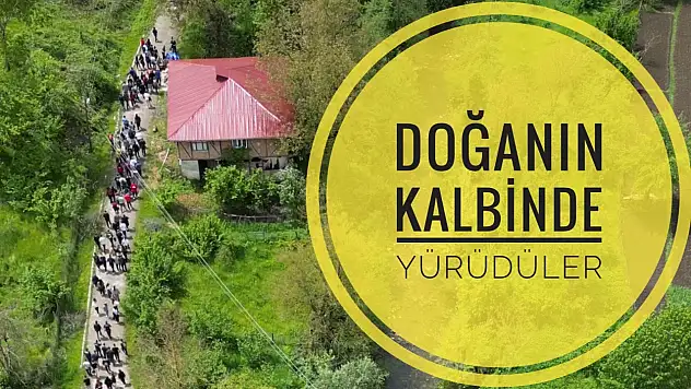 Muhteşem doğada Gençlik Haftası yürüyüşü