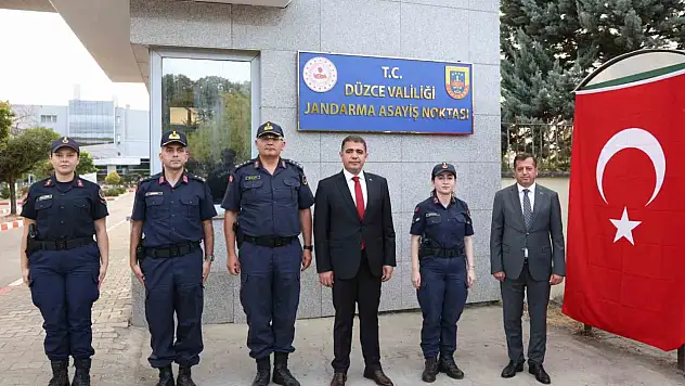 Muncurlu'da Jandarma Asayiş noktası