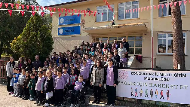 Öğrencilere sağlıklı yaşam eğitimi verildi