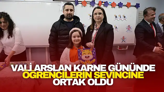 Öğrencilerin Sevincine Ortak Oldu