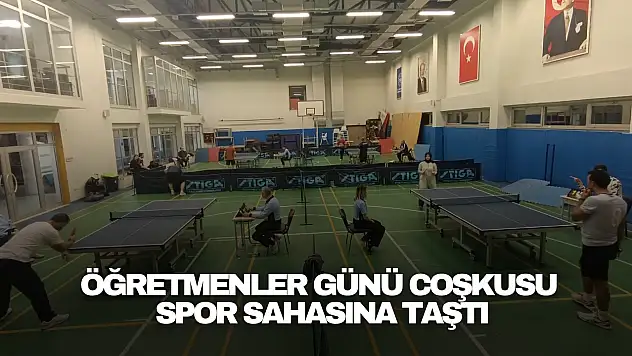Öğretmenler Günü Coşkusu Spor Sahasına Taştı