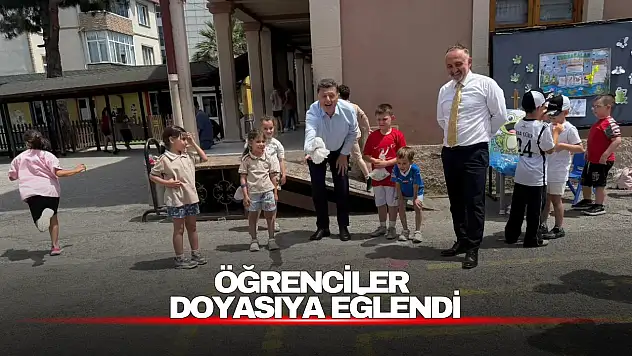 Okul Bahçesi Şenlik Alanına Döndü