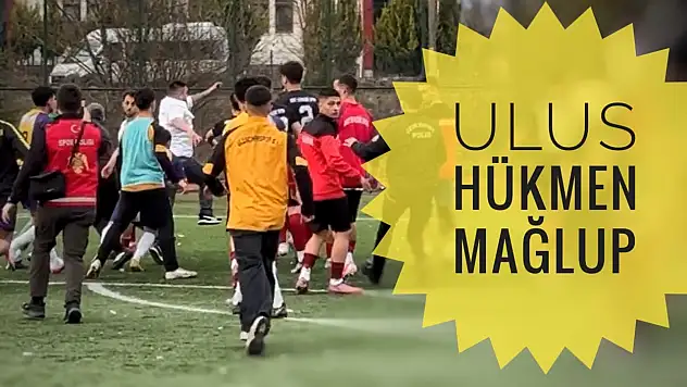 Olaylı maçın faturası çıktı