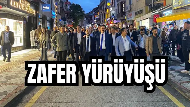 Onur Aldatmaz'dan zafer yürüyüşü