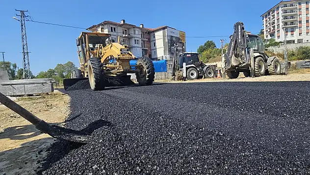Orduyeri Mahallesi'nde Sıcak Asfalt Çalışması Tamamlandı