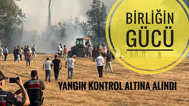 Orman Yangını Kontrol Altına Alındı