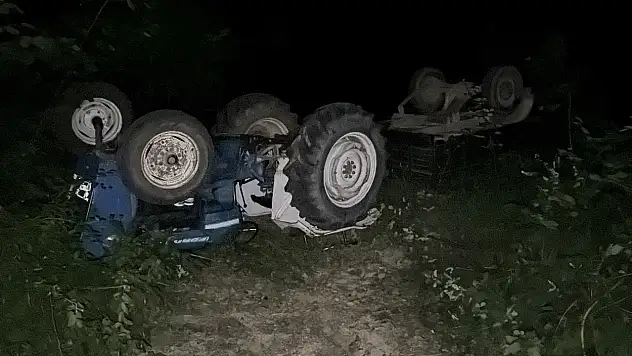 Ormana fasulye çomağı toplamaya gitmişti: Traktör kazasında öldüğü ortaya çıktı