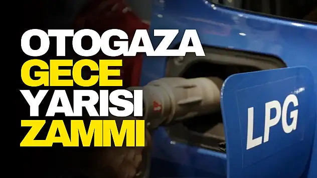 Otogaza Gece Yarısı Zammı