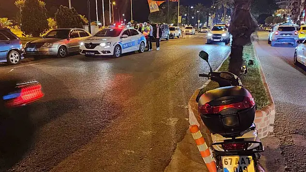 Otomobil ile motosiklet çarpıştı: 1 yaralı