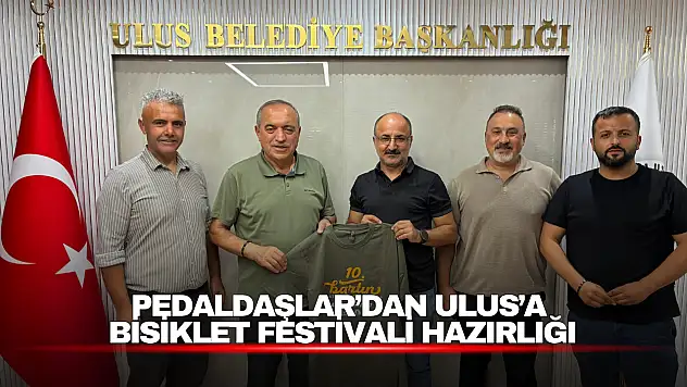 Pedaldaşlar'dan Ulus'a Bisiklet Festivali Hazırlığı