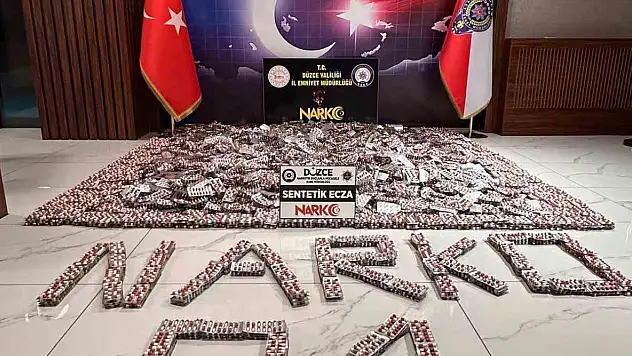 Piyasa değeri 18 milyon liralık uyuşturucu ele geçirildi