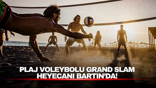 Plaj Voleybolu Grand Slam Heyecanı Bartın'da!