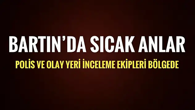 Polis ekipleri bölgede