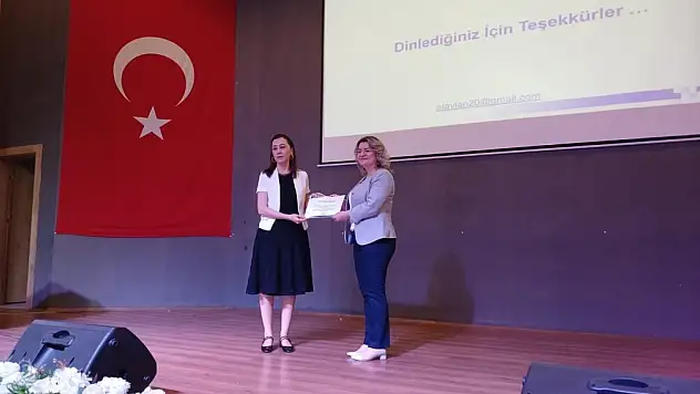 Prof. Dr. Ezgi Taylan Koparan'dan Fen Lisesi öğrencilerine bilim söyleşisi