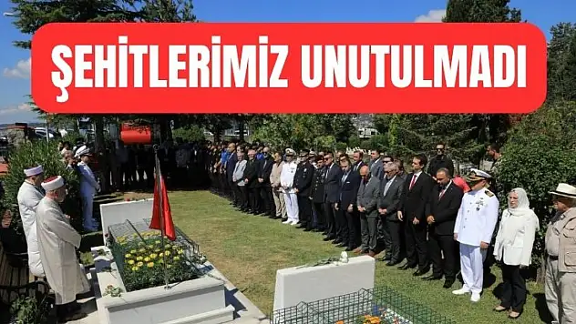 Protokol şehitlikte