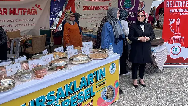Pursaklar'ın yöresel lezzetleri görücüye çıktı