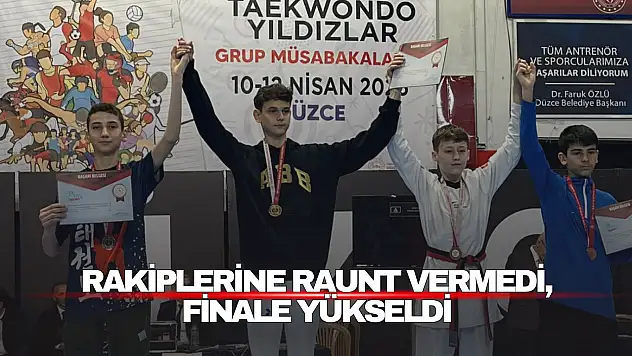 Rakiplerine Raunt Vermedi, Finale Yükseldi