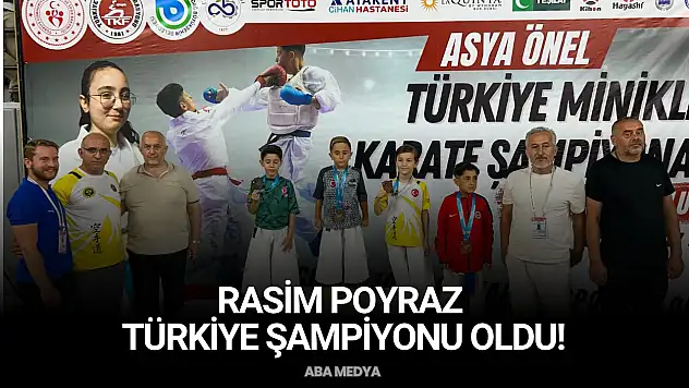 Rasim Poyraz Türkiye Şampiyonu Oldu!