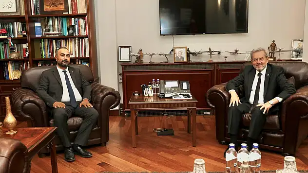 Rektör Akkaya'dan AÜ Rektörü Ünüvar'a ziyaret
