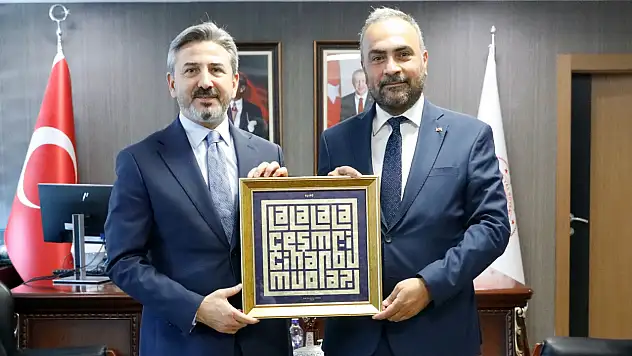 Rektör Akkaya'dan Bakan Yardımcısı Aydın'a ziyaret