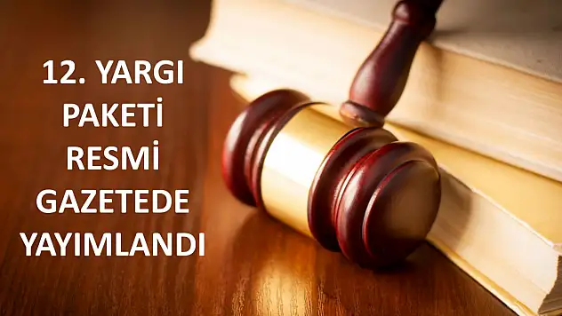 RESMİ GAZETEDE YAYIMLANDI