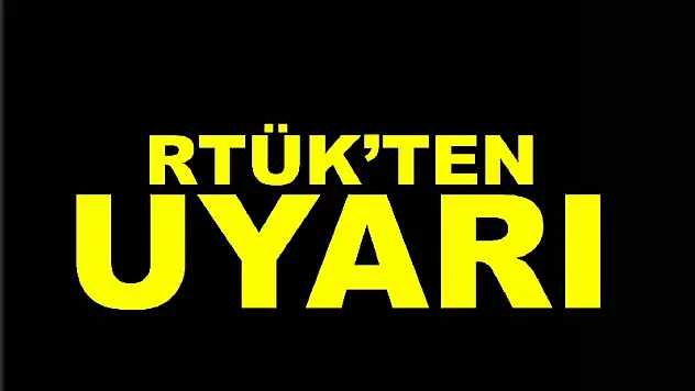 RTÜK'ten okul olayına ilişkin açıklama