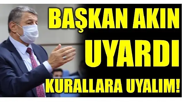 SAĞLIK İÇİN HEPİMİZ İÇİN KURALLARA UYALIM
