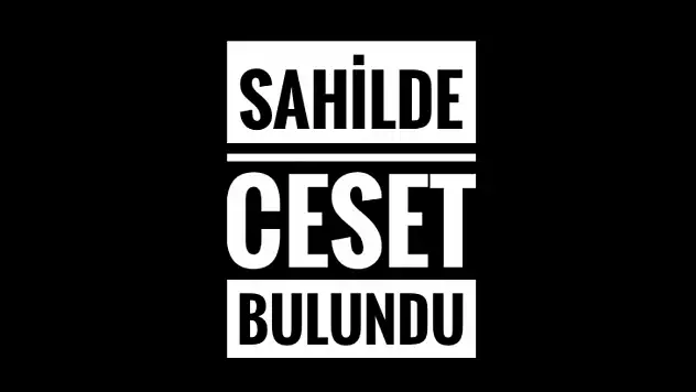 Sahilde ceset