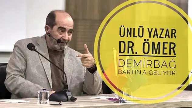 Şair, Akademisyen ve Yazar Dr. Ömer Demirbağ Bartın'a Geliyor