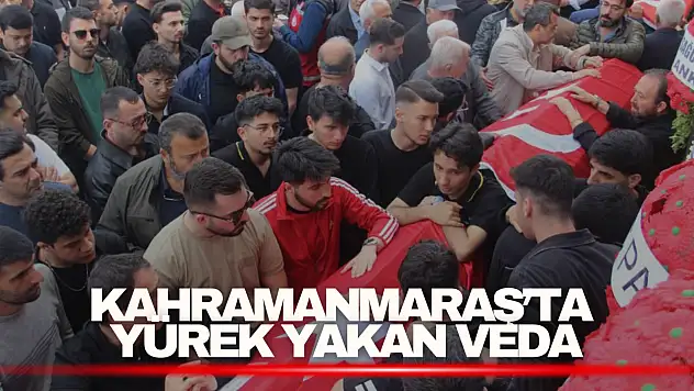 Kahramanmaraş'ta Yürek Yakan Veda: 4 Öğrenci Gözyaşlarıyla Uğurlandı
