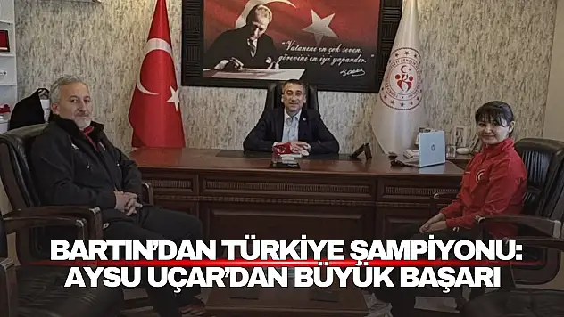 Şampiyondan, İl Müdürü Halil Akkaş'a ziyaret