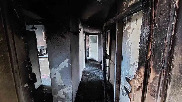 Yangında 1 kişi hastanelik oldu