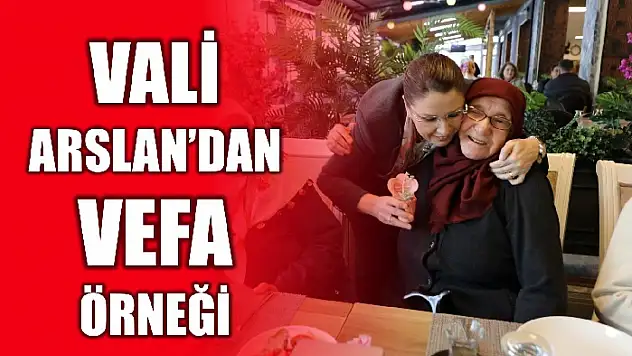Şehit annelerini yalnız bırakmadı