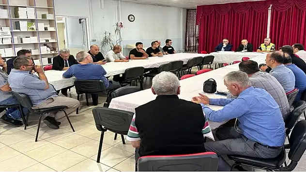 Servis şoförleri bilgilendirildi