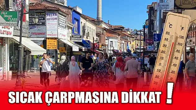 Sıcaklık arttı