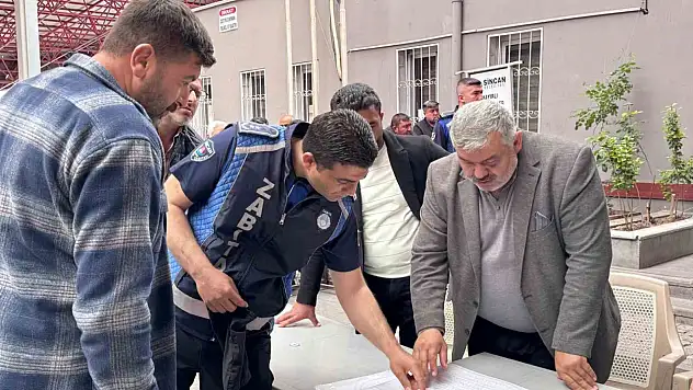Sincan'da kurban satış yerleri kura ile dağıtıldı