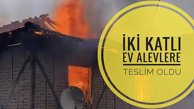 Sipahiler köyünde yangın