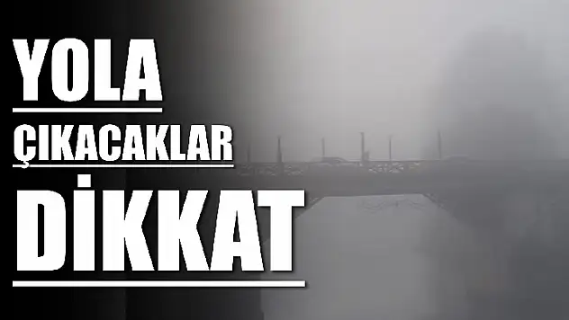 Sis etkili olacak