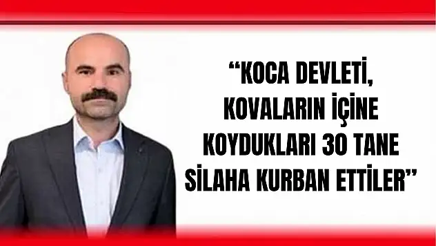 'Sizin derdiniz koltuk, bizim derdimiz vatan'