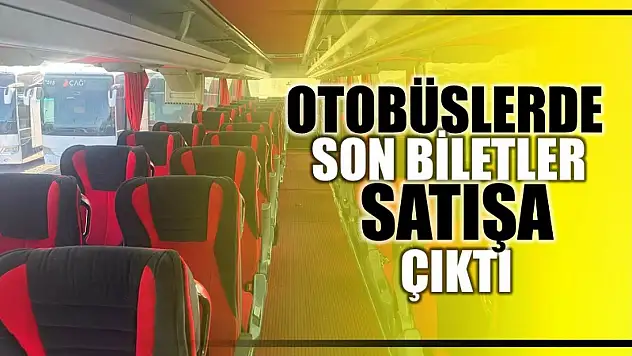 Son koltuklar, son biletler