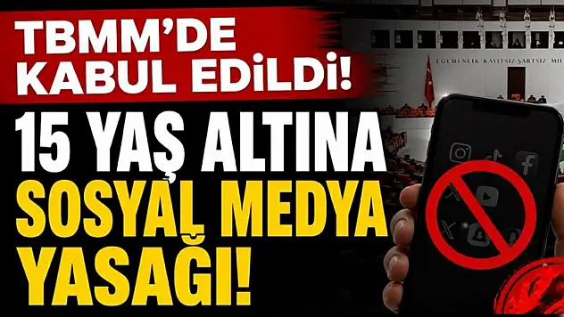 Sosyal medyaya 15 yaş düzenlemesi