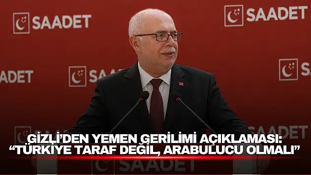 Talha Gizli: 'Türkiye Taraf Değil, Arabulucu Olmalı'