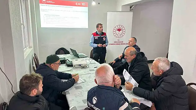 Tarım ekipleri sahada
