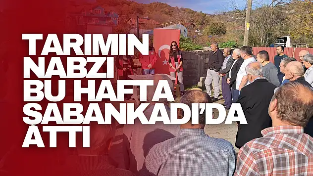 Tarımın Nabzı Bu Hafta Şabankadı'da Attı