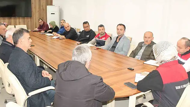 Tarımsal faaliyetleri değerlendirildi