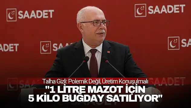 Tayt Değil, Tarlayı Konuşalım